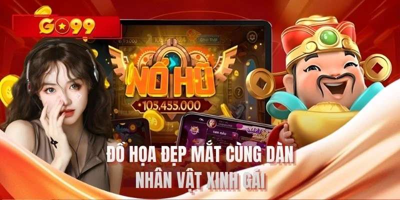 Đồ họa đẹp mắt cùng dàn nhân vật xinh gái